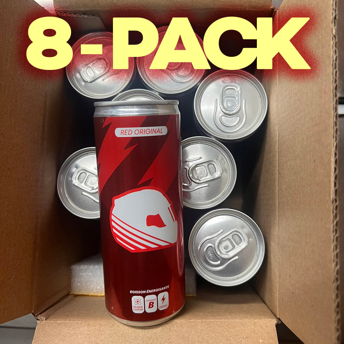 A- 8-PACK Canettes KARTDREAM  RED ORIGINAL  Livraison offerte