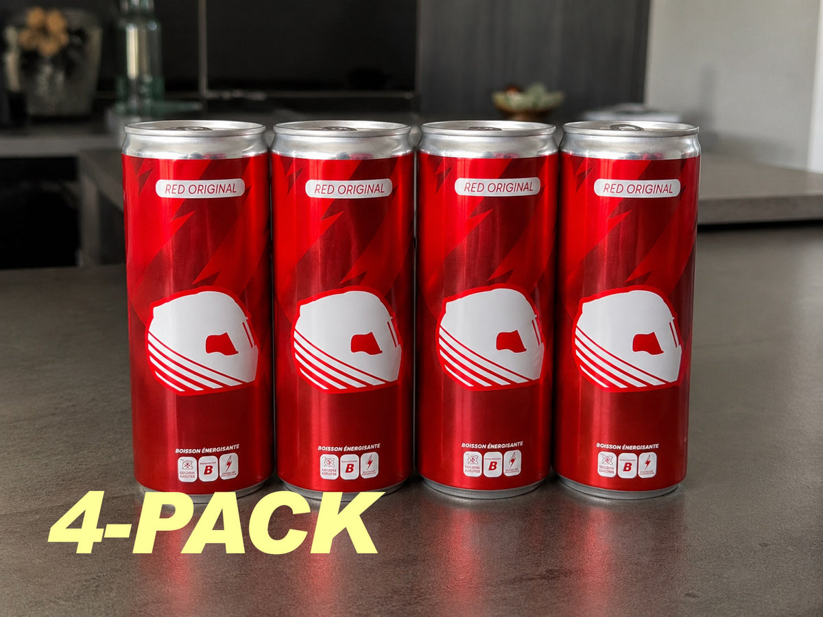 PACK 4 Canettes KARTDREAM RED ORIGINAL