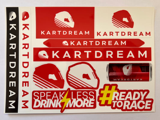 Planche de stickers Kartdream